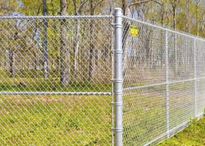 chain link fence example